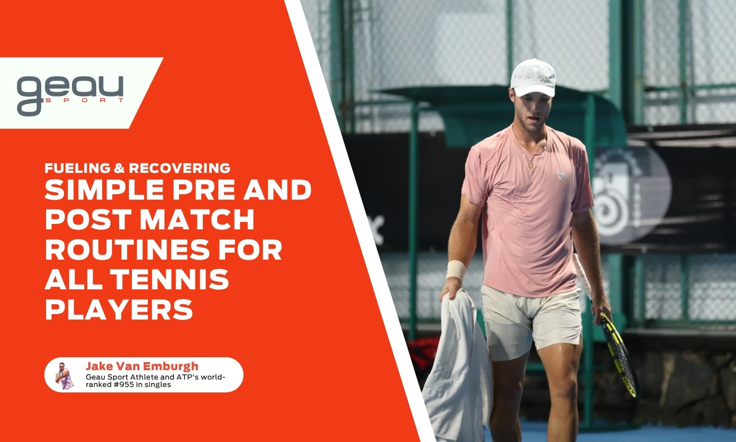 Fueling & Recovering – Simple Pre and Post Match Routines for All Tennis Players