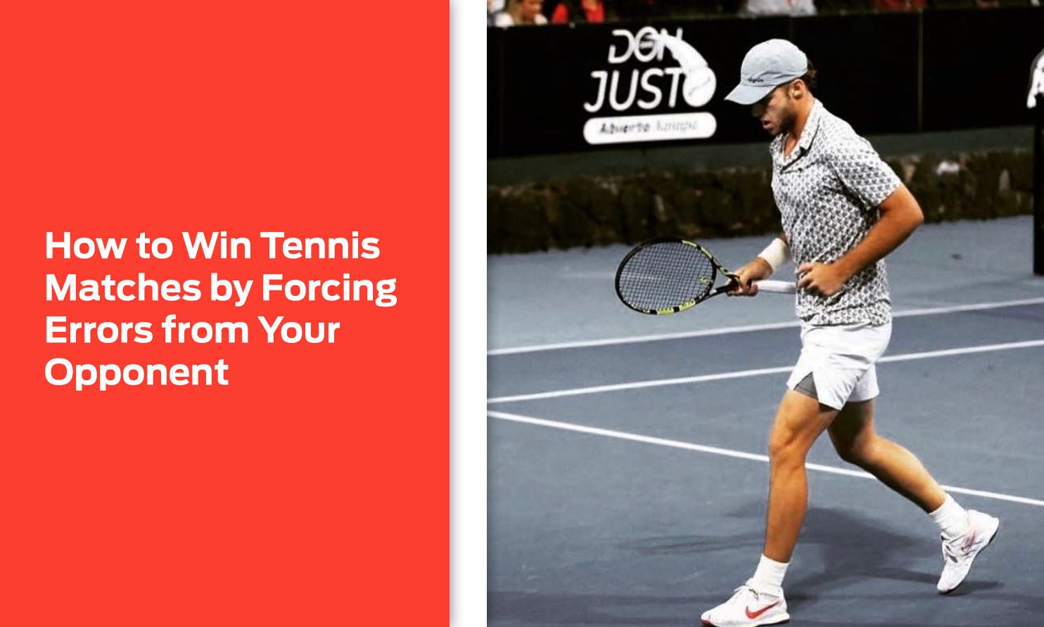 How to Win Tennis Matches by Forcing Errors from Your Opponent - Geau Sport